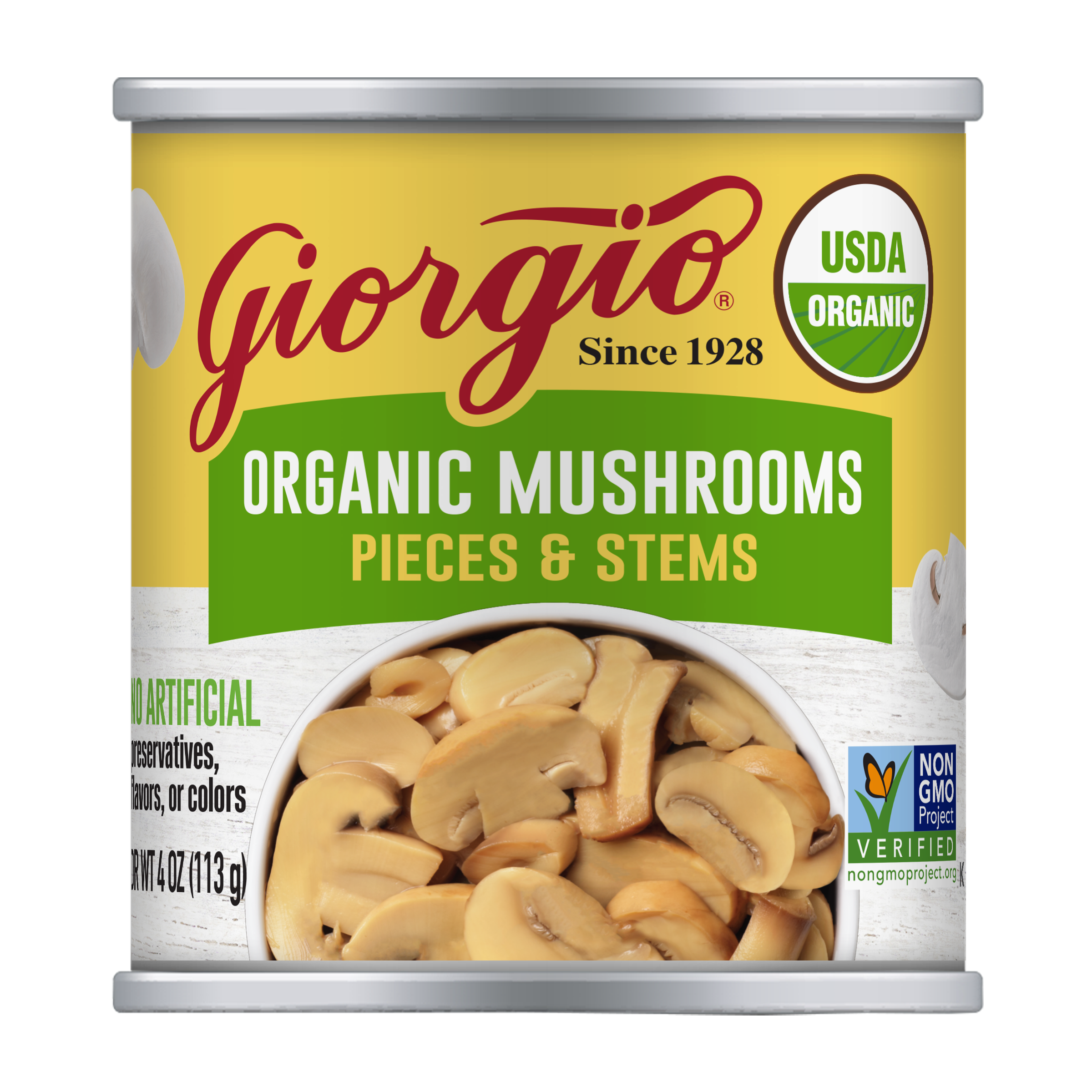 Giorgio Ps Org 4Oz Clean Label Can Mock Uppng
