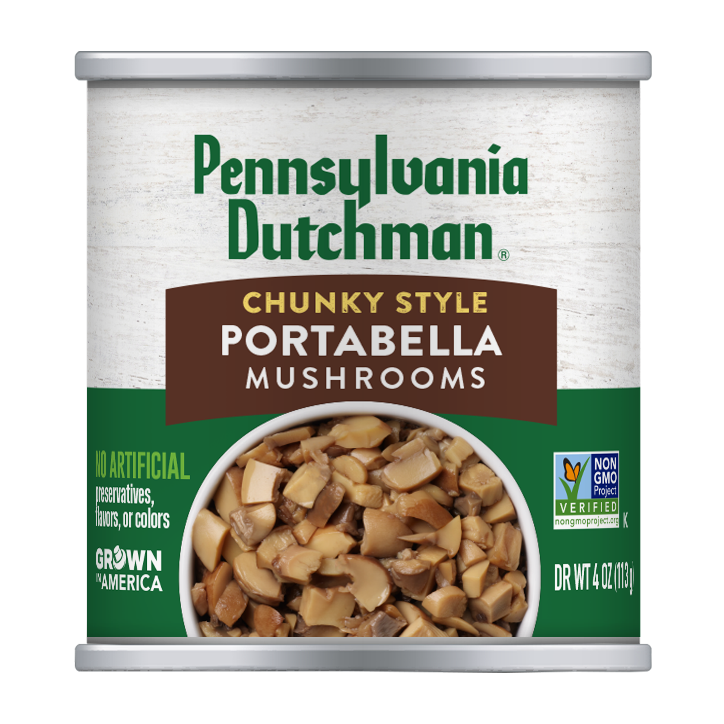 Penn Dutch Chunky Portabella 4Oz Clean Label Can Mock Uppng